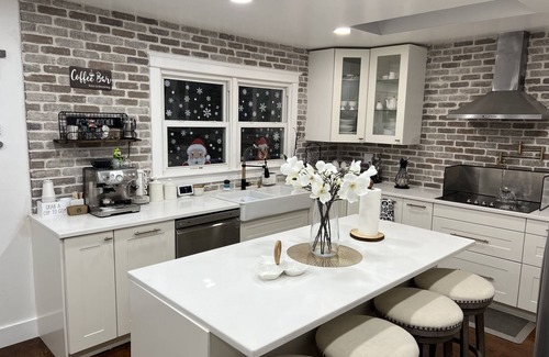 Lake Mohawk House | Cheerful 4-Bedroom Lake Home with fire place