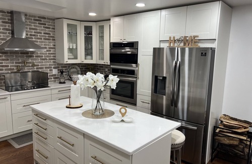 Lake Mohawk House | Cheerful 4-Bedroom Lake Home with fire place