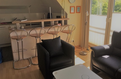 Wangerooge Apartment | cherished, light-flooded, penthouse on an old beacon
