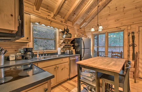 Cherry Log Cabin | Cherry Log Cabin: 10 Min to Ellijay/Blue Ridge!