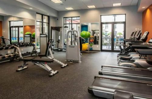 Five Points South Apartment | Chic 2BR Apartment Prime Downtown Stay