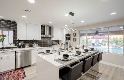 Westgreen Estates House | Chic 7BR/4Bath w/200k backyard, Heated Pool/Game room minutes to StateFarm Arena