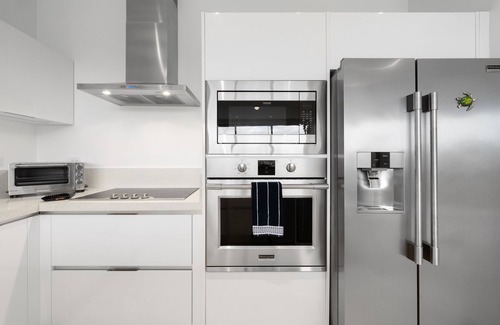 Oranjestad Condo | Chic downtown 2 bedroom condo at Coral Shell