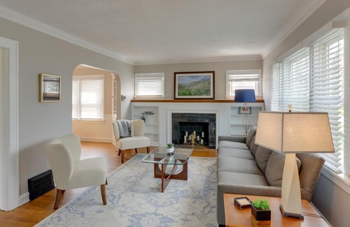 Avon Lake House | Chic Home with Deck, Walk to Lake Erie!