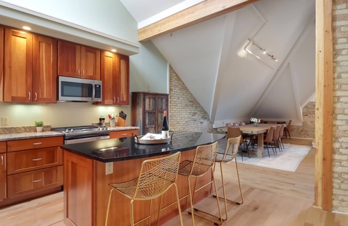 Traverse City Condo | Chic Newly Remodeled Condo in the Historic Commons