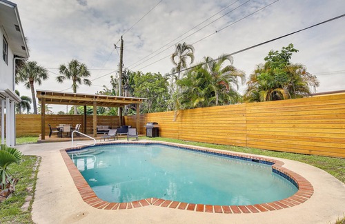 Beachway Estates House | Chic Pompano Beach Vacation Rental w/ Pool Access!