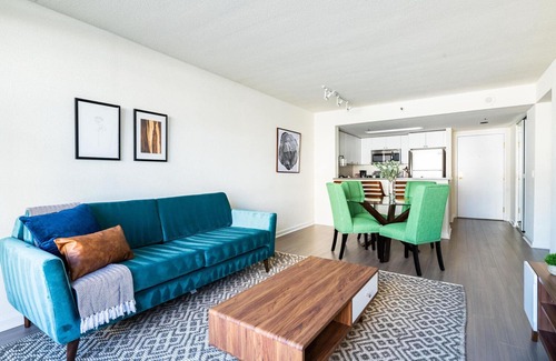 South Beach Apartment | Chic South Beach 1BR w/Rooftop Tennis, nr Muni Lightrail, by Blueground