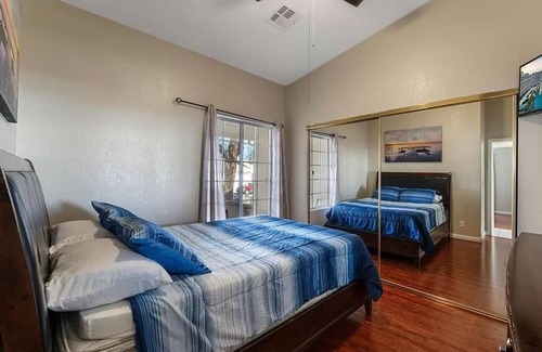 North Las Vegas House | Chic Style Retreat with Pool Billiards and BBQ