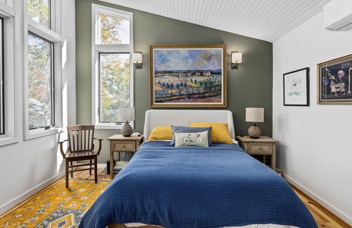 Takoma Park House | Chic Zen Home with Pond near DC