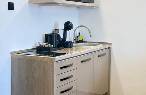 Satu Mare Apartment | Chroma Deluxe King Studio by Eclectic 6