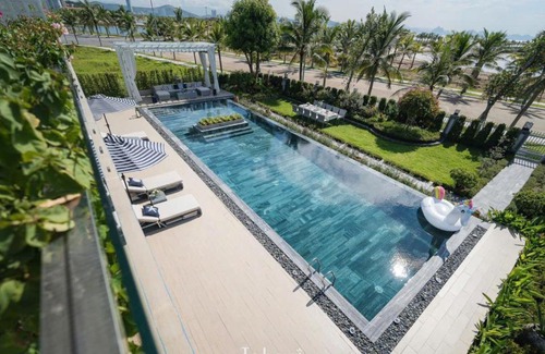 Ha Long Villa | Chuỗi Villa TAHA 9 Ngủ mặt biển Tuần Châu - siêu VIP - Đầy đủ tiện nghi