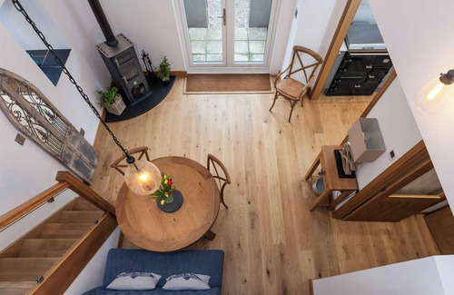 Tresowes House | Chygwins Barn - luxury pet free barn conversion near Praa Sands beach, parking