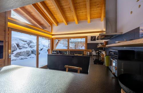 Saint-Pierre-de-Clages Ski Chalet | Ciel Etoilé - Magnifique Chalet, 14 personnes - vue incroyable