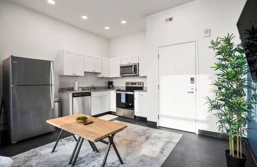 Cultural District Condo | City Living: Budget-Friendly 1BD Walk to Stadiums