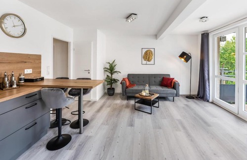 Mitte Apartment | CityOase im Zentrum mit 24-7 Self Check-In, WLAN & Smart TV