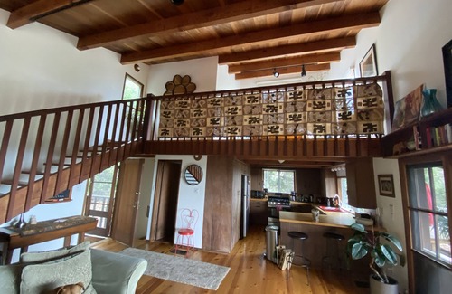 Santa Barbara Cabin | Classic California Central Coast Cabin overlooking the ocean on 20 wooded acres