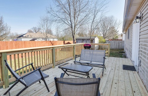 Murfreesboro House | Classic Murfreesboro Home w/Grill & Yard!
