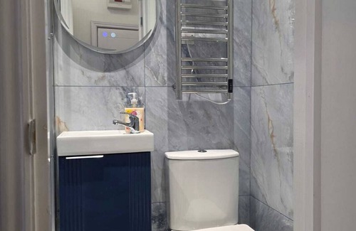 Hackney Downs Apartment | Classic studio with private bathroom and shower.