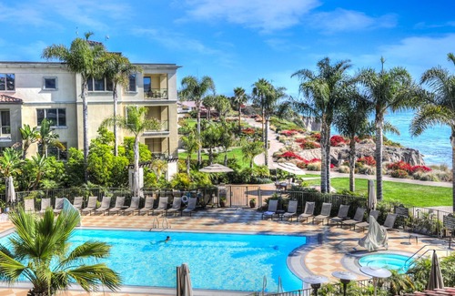 Pismo Beach Condo | Cliffside condo with ocean views, pool & hot tub access, and a balcony - dogs ok
