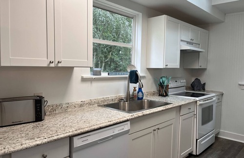 Myrtle Grove Cottage | Close to the beach cottage within 1 mile of Carolina Beach Bridge