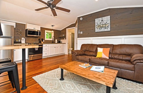 Lake George Cabin | Close to Town - Pet Friendly Cabin with Fire Pit