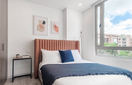 Usaquen Apartment | Cloud9 | Chimney, Gym, Spa| The Agate