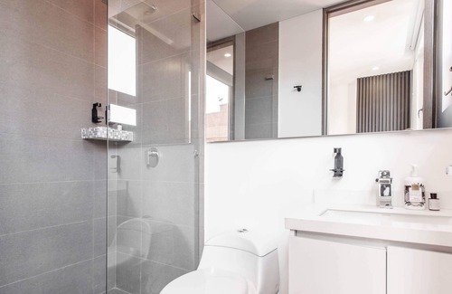 Usaquen Apartment | Cloud9| Cozy apt Indoor fireplace|The Ruby