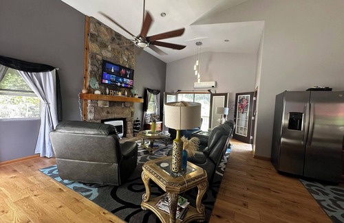 Nettie Cabin | Coal Siding Cabin on the Cherry River! Enjoy river views from porch or deck.