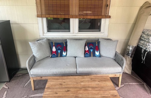 Folly Beach House | Coastal Cottage across from the beach. Pet friendly! Fully fenced in yard.