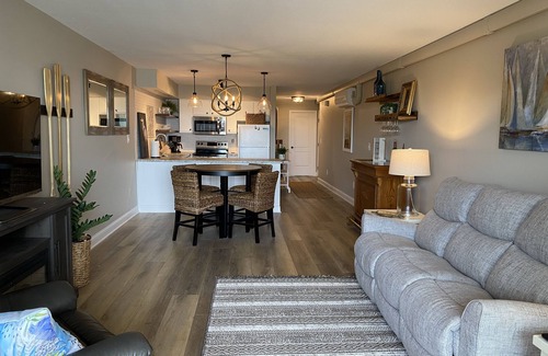 Port Clinton Condo | Coastal farmhouse condo right on the water!