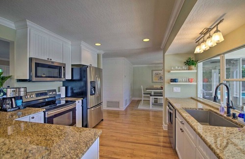 Golden Beach Estates House | Coastal Getaway-Heated Pool-Walk to Beach