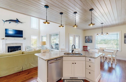 Edisto Island House | Coastal home- Marsh Views with open floor plan and stunning sunsets