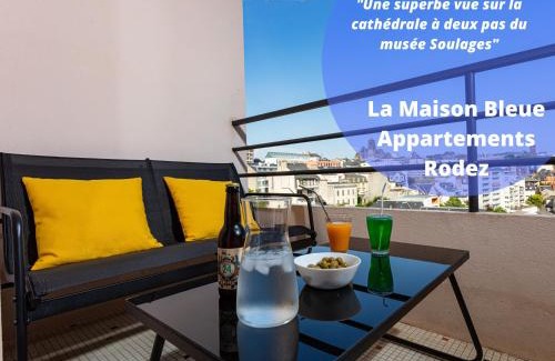 Rodez Apartment | Cocon, vue Rodez, terrasse, box, musée Soulages