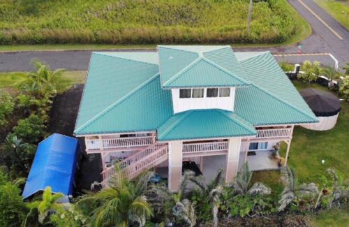 Kehena House | Coconut Palms Vacation Rental near lava fields and beaches