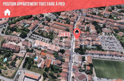 Cogolin Apartment | COCOON Neuf - Climatisé - Centre ville