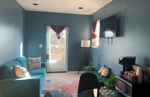 Peekskill Apartment | Colorful Bright Garden Suite @ Downtown Peekskill