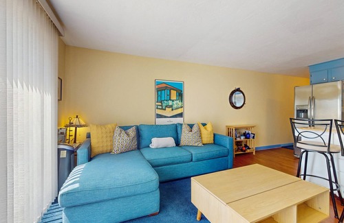 Provincetown Condo | Colorful, family-friendly condo close to the ocean & renovated interior