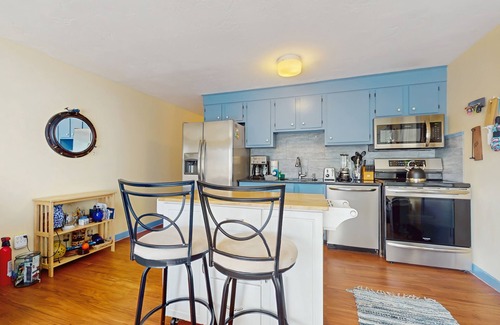Provincetown Condo | Colorful, family-friendly condo close to the ocean & renovated interior
