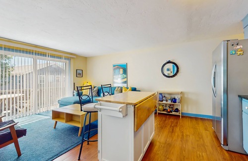 Provincetown Condo | Colorful, family-friendly condo close to the ocean & renovated interior
