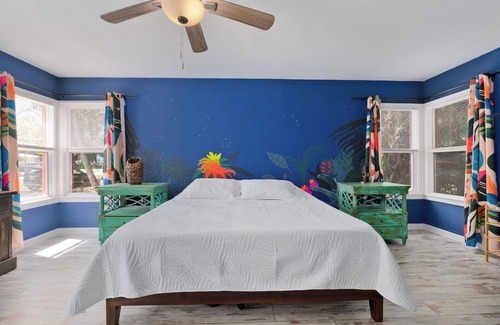 Fort Pierce House | Colorful & Spacious Home: Near Downtown & Beaches