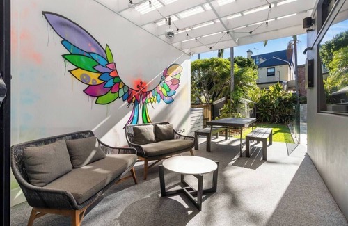 The Hill House | Colourwave Terrace A Technicolor Poolside Stay