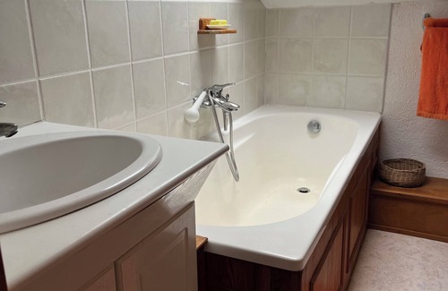 Villefranche-du-Perigord Other | Comfortable beamed rural house with large garden and 10m x 5m salted pool