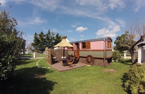 Saintes-Maries-de-la-Mer House | Comfortable air-conditioned caravan with swimming pool in Les Saintes Maries de la Mer