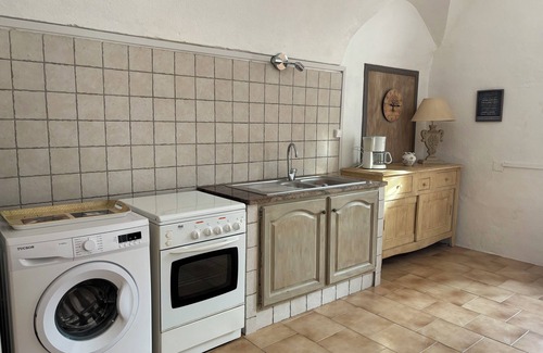 Feliceto Apartment | Comfortable 1-bedroom apartment on ground floor.