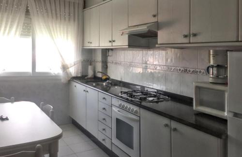 Laxe Apartment | Comfortable Apartment in Laxe with Balcony