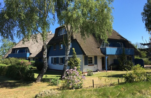 Wieck auf dem Darss Apartment | comfortable ground floor apartment; Reed - south facing; Terrace; familienfrdl .; calm
