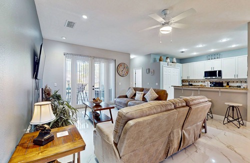 Crescent Lakes House | Comfortable home with private pool, central AC, washer/dryer & patio