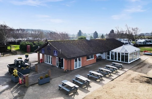 Sawley Ski Chalet | Comfortable lodge that sleeps four people, ideal for families.