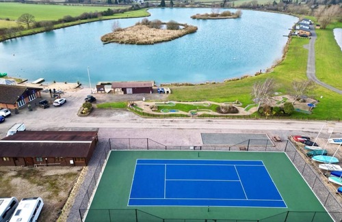 Sawley Ski Chalet | Comfortable lodge that sleeps four people, ideal for families.