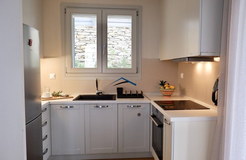 Kea House | Comfortable & stylish villa with a panoramic sea view & 25 meters long pool.Hs1